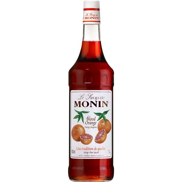Monin - Blood  Orange Syrup, 1 ltr