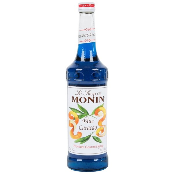 Monin -  Blue Curacao Lime Syrup, 1 ltr