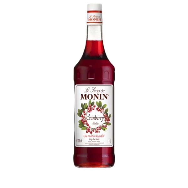 Monin - Cranberry Syrup,1 ltr