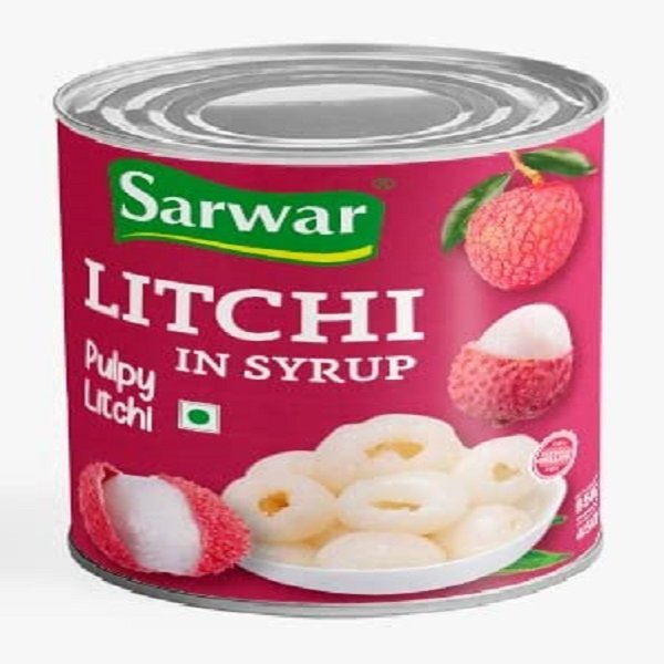 Sarwar - Litchi Tin in syrup, 850 gm