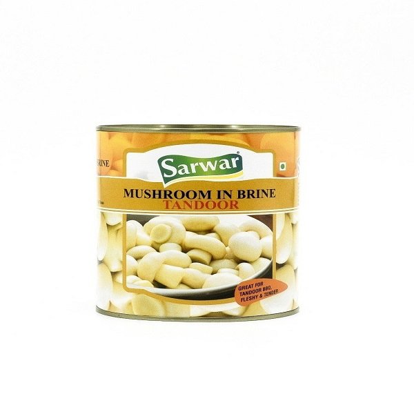 Sarwar - Button Mushroom (Imported) Tandoor, 800 gm
