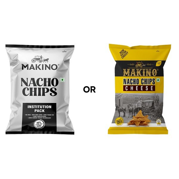 Makino Cheese Nacho Chips,200 Gm