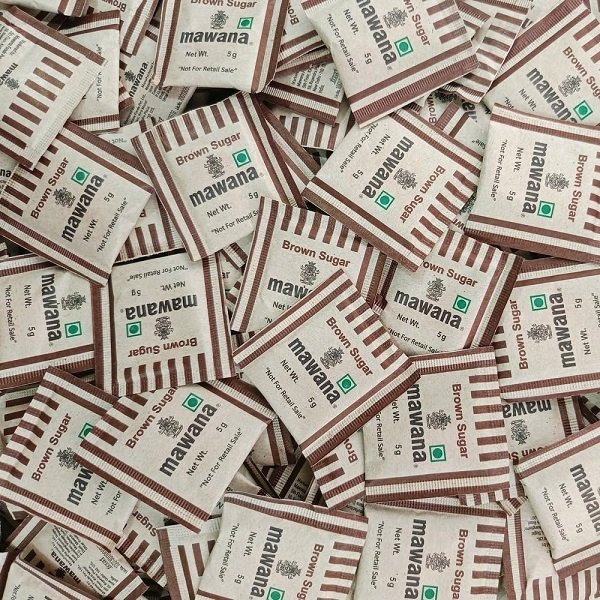 Mawana Brown Sugar Sachet,8 Gm x 100 pcs