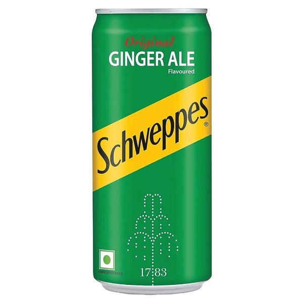 Schweppes Ginger Ale Tonic,300 Ml , 24 pack