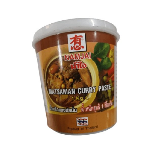 Namjai Veg Matsaman Curry Paste,1kg