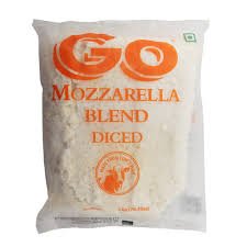Go mozarella cheese Diced,2 kg