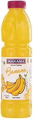 Manama Banana Topping,1 Ltr