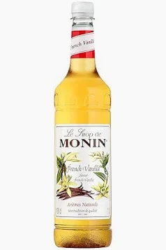 Monin French Vanila Syrup, 1 ltr