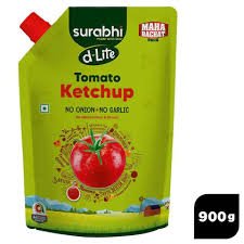 Surabhi No Onion Garlic Ketchup,900gm