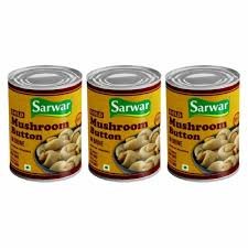 Sarwar Button Mushroom (Regular),800 Gm