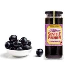 Golden Crown Black Olive Sliced, 450 Gm