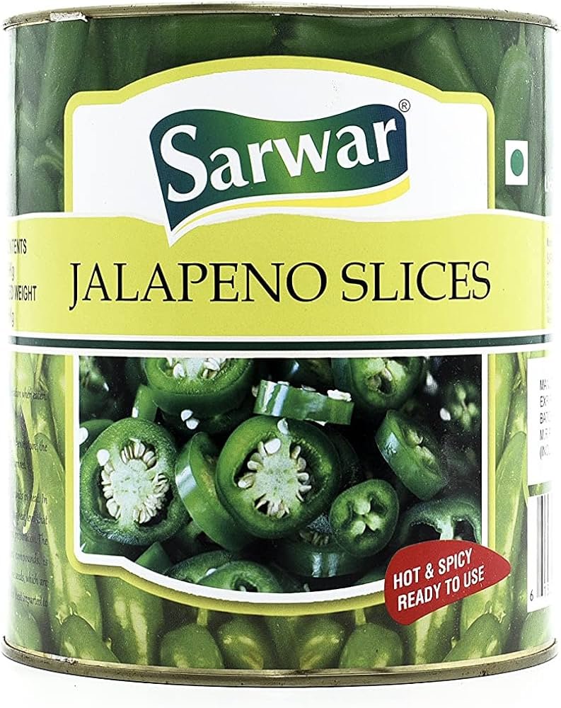 Golden Crown Jalapeno Slices, 3 Kg