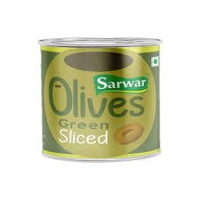 Sarwar Green Olive Pitted, 3.1 Kg