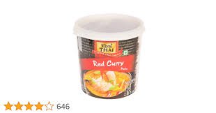 Real Thai Red Curry Paste, 1 Kg