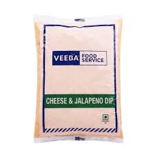 Veeba Cheese & Jalapeno Dip 1 Kg