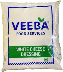 Veeba White Cheese Dressing,1 Kg
