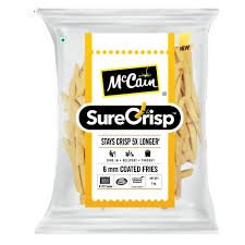 Mccain Sure Crisp Fries, 6mm, 2.5kg