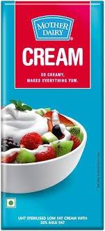 Mother Dairy Cream,1ltr