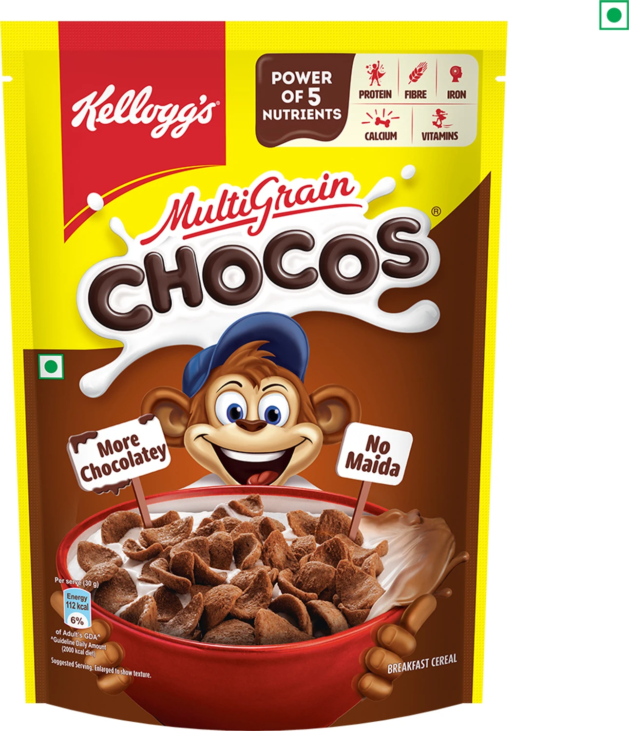 Kellogg'S Chocos,385Gm