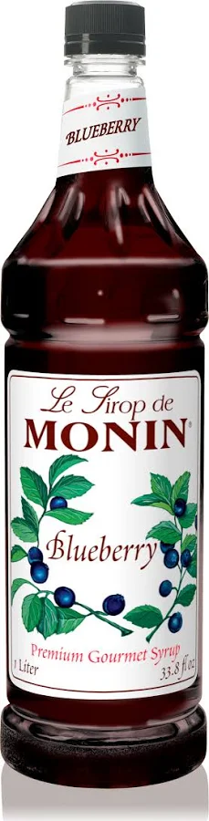 Monin Blueberry Syrup 1ltr