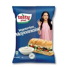 Veeba eggless mayo tasty pixel, 1 kg