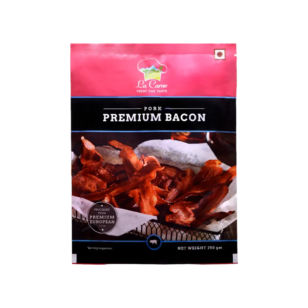 La Carne Pork Breakfast Bacon, 1 kg