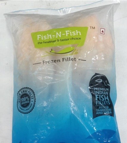 Indian Basa Fillets, 20% Glaze (5-7 pcs/pack), 2.5 Kg