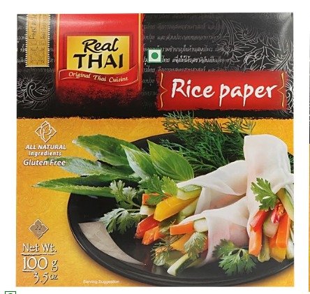 Real Thai Rice Paper Round, 16cm/209