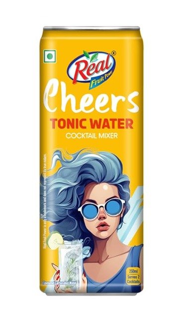 Real Cheers Tonic Water, 250 ml