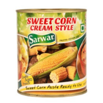 Sarwar Sweet Corn Cream Style, 400 gm