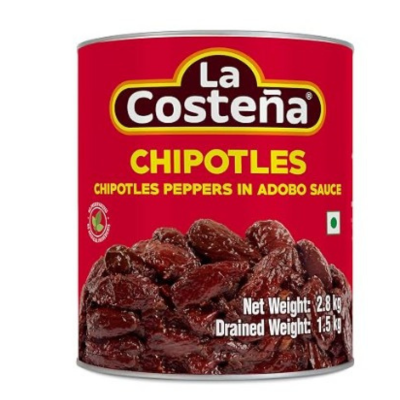La Costena Chipotle Peppers In Adoba Sauce, 2.8 Kg