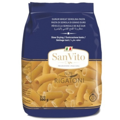 Sanvito Rigatoni, 500 gm