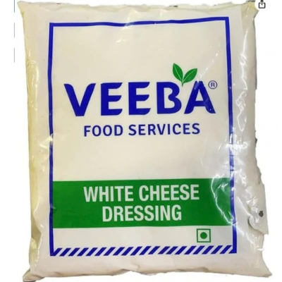 Veeba White Cheese Dressing, 1 kg