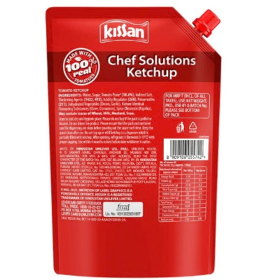 Chef solutions kissan kethcup dip, 930 gm