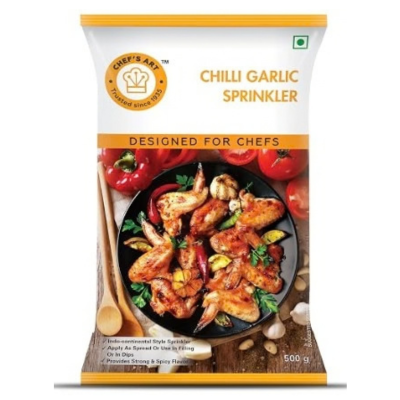 Chef's Art Garlic Chilli Sprinkler, 500 gm