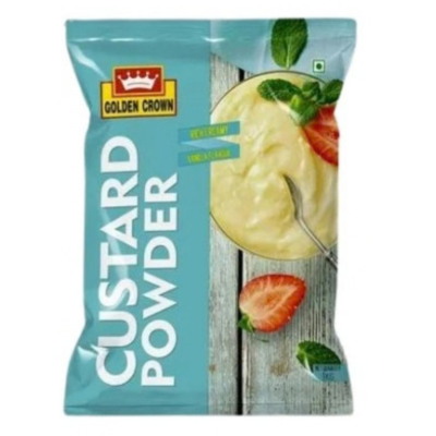 Golden Crown Custard Powder, 500 gm