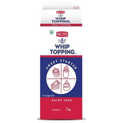 Rich Dairy Free Whip Topping, 2 kg
