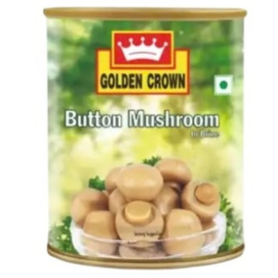 Golden Crown Button Mushroom (Regular), 800 gm