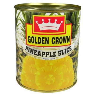 Golden Crown Pineapple Slice, 850 gm