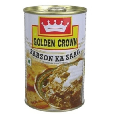 Golden Crown Sarson Ka Sag, 450 gm
