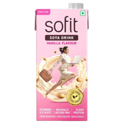 Sofit Soya Vanila Milk , 1 ltr