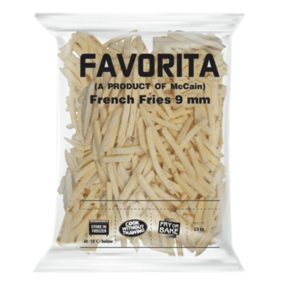 McCain Favorita French Fries, 2.5 kg