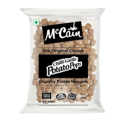 McCain Chilli Garlic Potato Pops, 1 kg