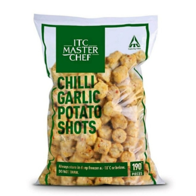 Itc Chilli Gralic Potato Shots, 1.5 kg