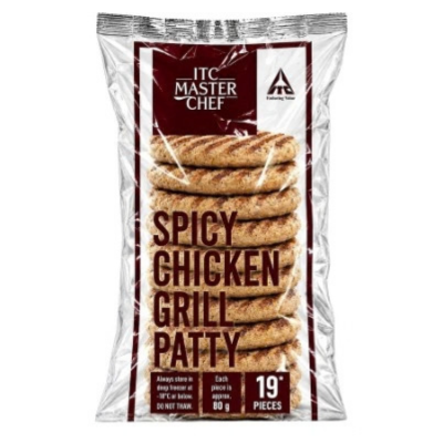 Itc Spicy Grill Chicken Patty, 1 kg