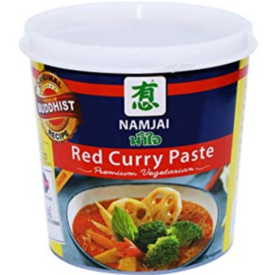 Namjai Veg Red Curry Paste, 1 kg