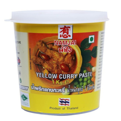 Namjai Veg Yellow Curry Paste, 1 kg