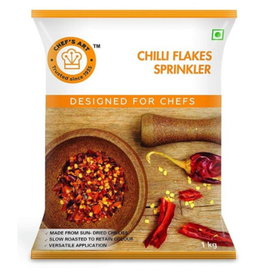 Chef's Art Chilli Flakes Sprinkler, 500 gm
