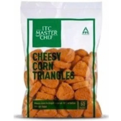 Itc Cheesy Corn Triangles, 1 kg