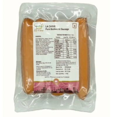 La Carne Pork Knackwurst, 1 kg